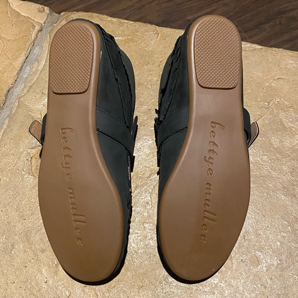 NIB Anthropologie Leather Fringe Moccasin Booties - Picture 8 of 10